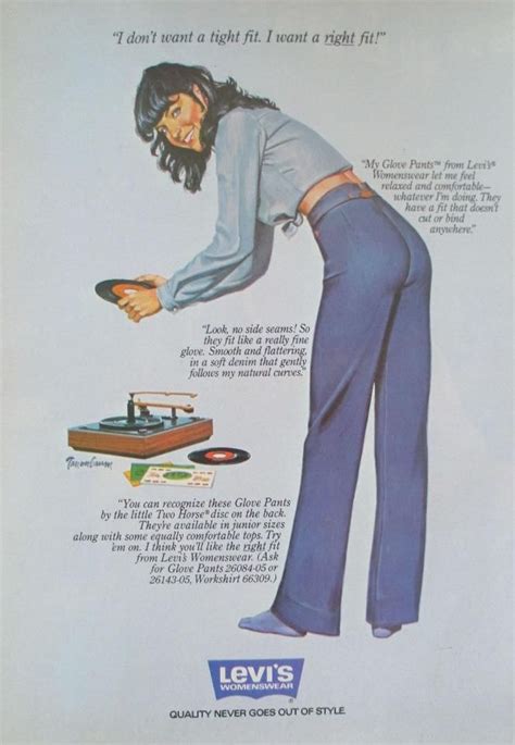 1980 89 Collectibles 1981 Levis Womenswear Bend Over Pants Vintage