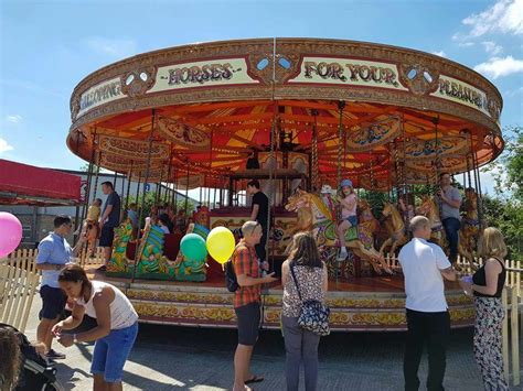 Traditional Victorian Carousel Hire Merry Go Round Rental Uk
