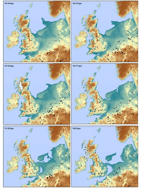 Inundation Of The North Sea Basin Doggerland During The Download