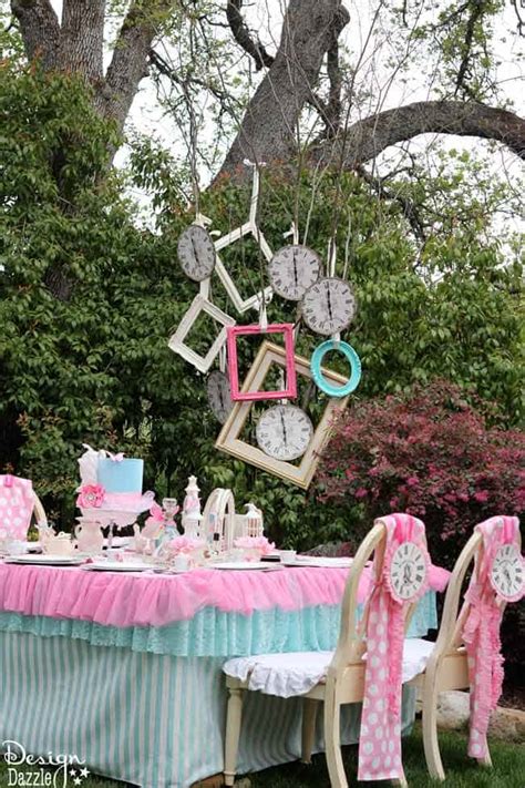 Alice In Wonderland Birthday Party Decorations Ideas Shelly Lighting