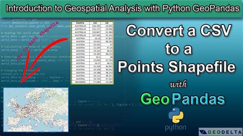 How To Convert Coordinates From Csv To Esri Shapefile Youtube