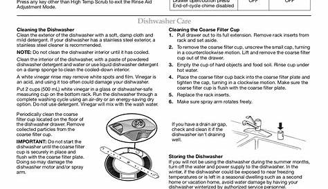 PDF manual for KitchenAid Dishwasher KUDD03DTSS