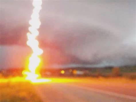 Lightning Strikes A Storm Chaser Extreme Storms