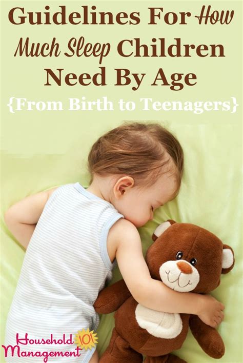 We don't really adapt to getting less sleep than we need. How Much Sleep Do You & Your Children Need? {Guidelines ...