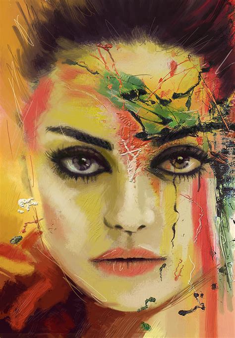 Mila Kunis Painting By Corporate Art Task Force Fine Art America