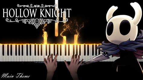 Hollow Knight Main Theme Hollow Knight Piano Tutorial Youtube