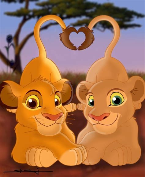 Simbaandnala The Lion King Fan Art 15248934 Fanpop