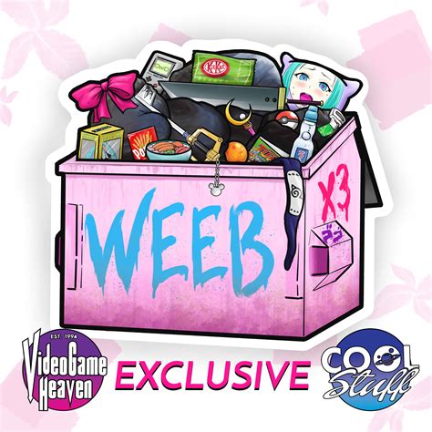 Weeb Trash Car Decal Car Parts And Accessories Electronics And Accessories