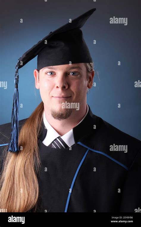 Young Man After His Graduation Stock Photo Alamy