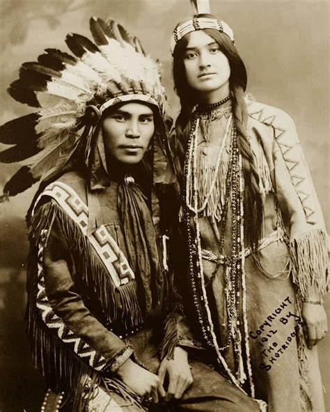 a photograph of a native american couple named situwuka and katkwachsnea 1912 photograp