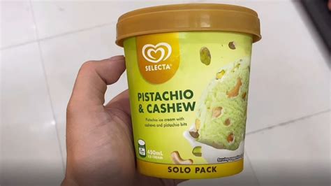 Pistachio Cashew Selecta Ice Cream Vlog Youtube