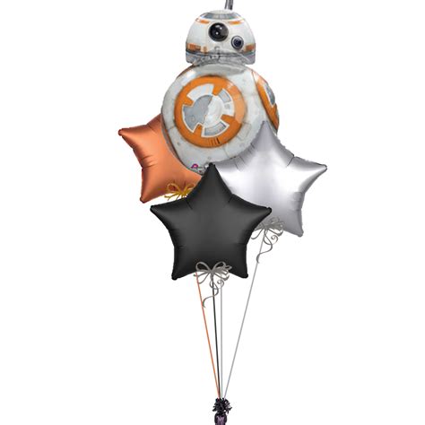 Star Wars Bb8 Foil Bunch Magic Balloons