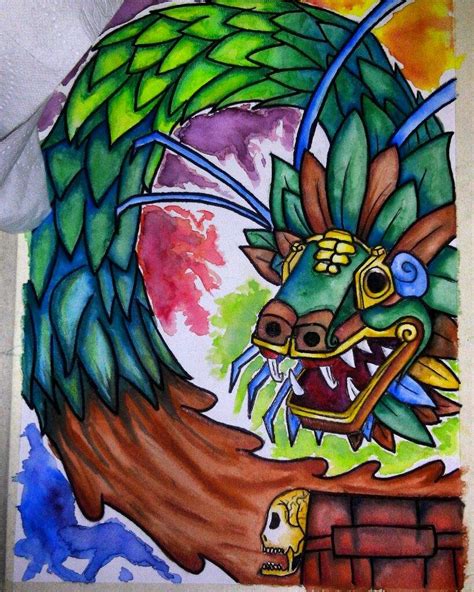 Quetzalcoatl O Kukulcán •arte Amino• Amino