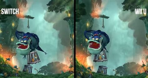 Watch This Rayman Legends Graphic Comparison Switch Vs Wii U