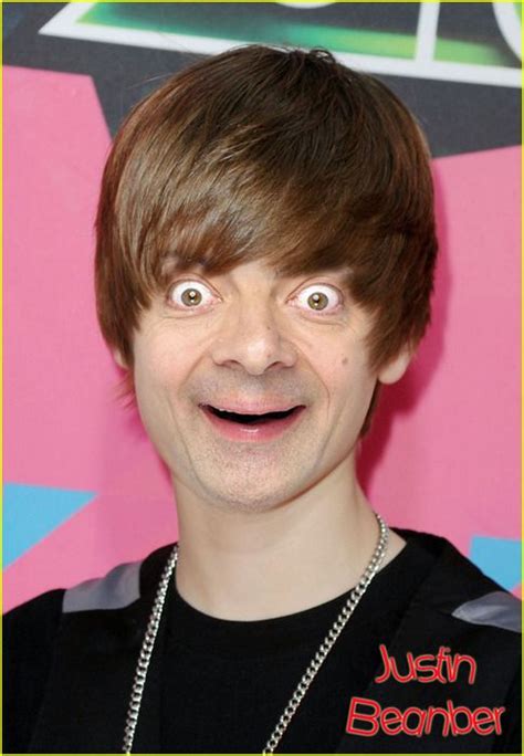 Justin Bieber Mr Bean Photoshop Memes Mr Bean Photoshop Funny