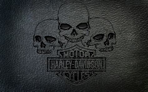 Harley Skull Wallpaper Wallpapersafari