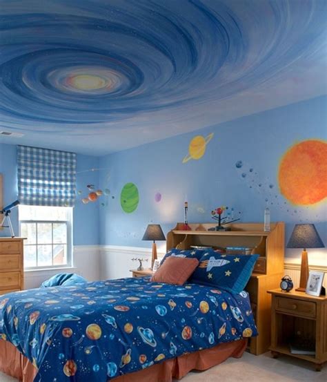 It is because space presents a specific exciting and mysterious nature behind. 15 Fun Space Themed Bedrooms for Boys | Outer space ...