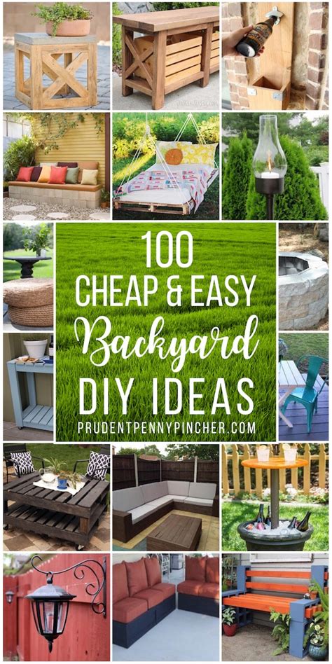 For instance, some helpful outdoor patio suggestions for smaller spaces include things like purchasing furniture sets. Spruce up your backyard on a budget with these cheap and ...