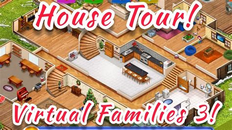 House Tour 2 Virtual Families 3 37 Youtube