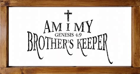 Am I My Brothers Keeper 20 Svg And Png Silhouette Etsy