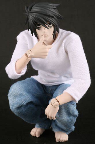 L Lawliet Sitting Death Note L Lawliet Real Action Heroes Rah