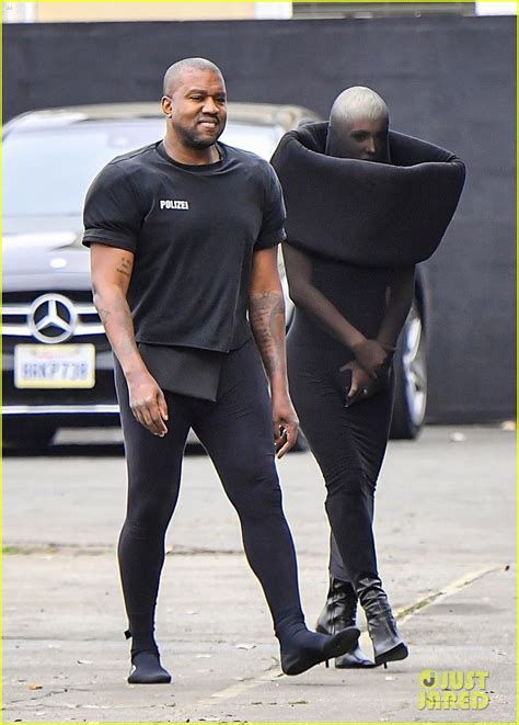 Kanye West S Wife Bianca Censori Wears Full Nylon Dress For Church