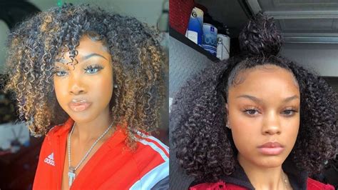 Styling your hair might be a hard thing to do but with the power of the internet and youtube you can easily find your perfect style and tutorial with just a. 👑 INSTAGRAM INSPIRED CURLY BADDIE HAIRSTYLES 👑 - YouTube