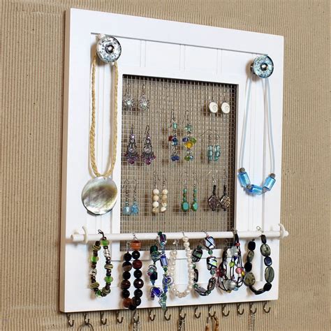 Do you want to know more about jewelry stands? Jewelry Organizer want to make this!! (With images) | Diy jewelry holder, Jewelry organization ...