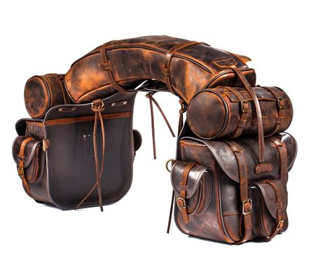On Top Saddlebags In Leather Leather Saddlebags Sella Western