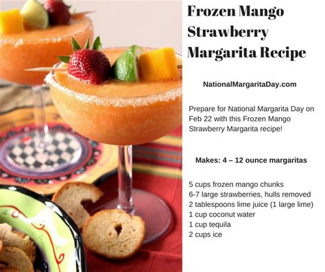 Images of Olive Garden Frozen Strawberry Mango Margarita Recipe