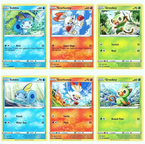 Pokemon Galar Region Cards