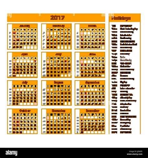 Official Calendar Cut Out Stock Images And Pictures Alamy