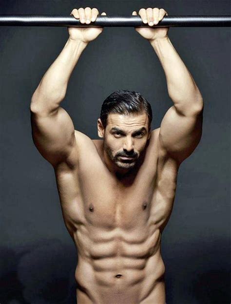 Bollywood Actor John Abraham Six Pack Photos