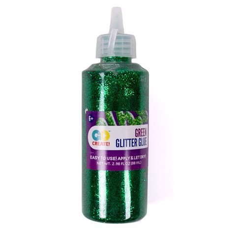 Go Create Green Glitter Glue 298 Oz