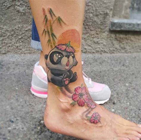 25 Perfectly Cute Panda Tattoos Tattooblend