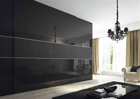 15 Best Ideas Black High Gloss Wardrobes