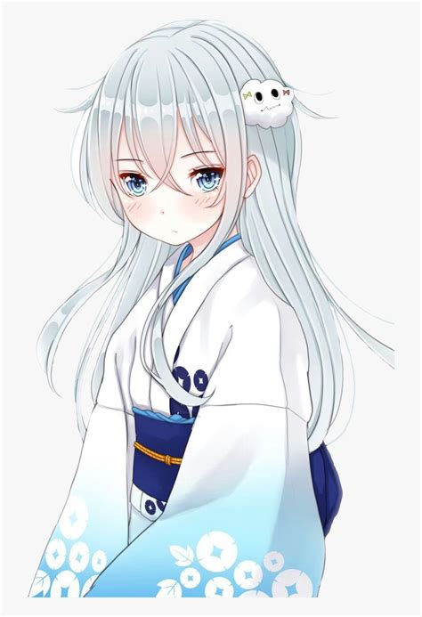 discover more than 71 anime girl white hair vn