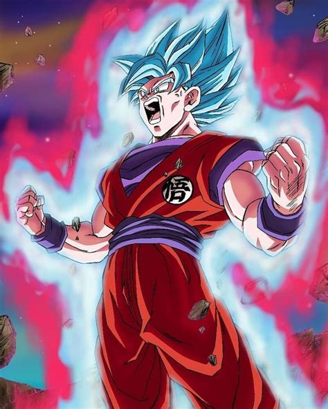 Super saiyan blue kaio ken. Goku Super Saiyajin Blue Kaioken x20 | Dragon ball super ...