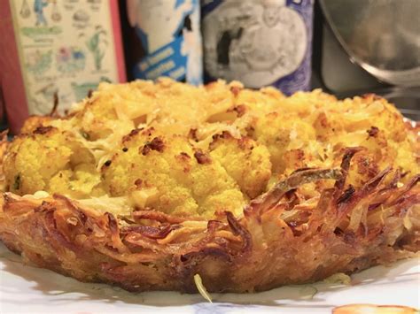 Tarte au chou fleur
