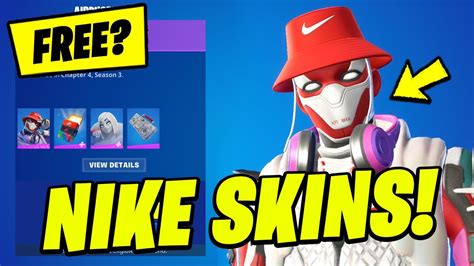 Where Are The Fortnite X Nike Free Rewards New Nike Skins Nike Item
