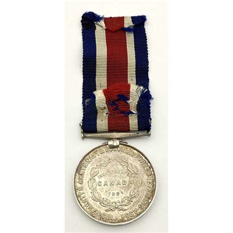 Canada Veteran Forces Silver Medal 1901 Liverpool Medals
