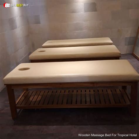 Wooden Massage Bed For Tropical Hotel And Spa Bali Best Furniture