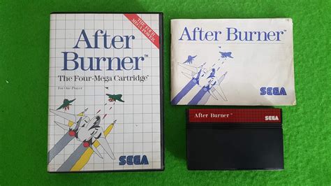 After Burner Komplett Sega Master System 368670451 ᐈ Spelhem På Tradera