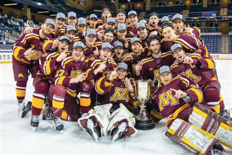 Mens Hockey Team Claims Big Ten Tournament Title University Of Minnesota