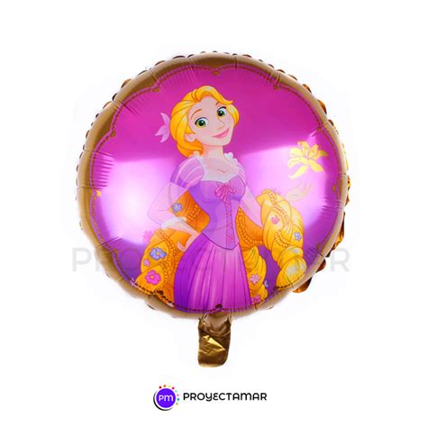Globo Princesa Rapunzel Circulo 18 Proyectamar