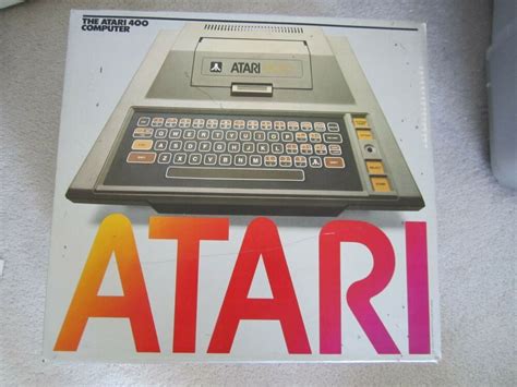 Vintage Atari 400 Computer W5 Games And Basic Cartridge Afflink When