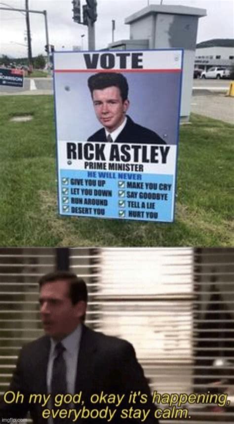 Vote For Rick Astley Imgflip