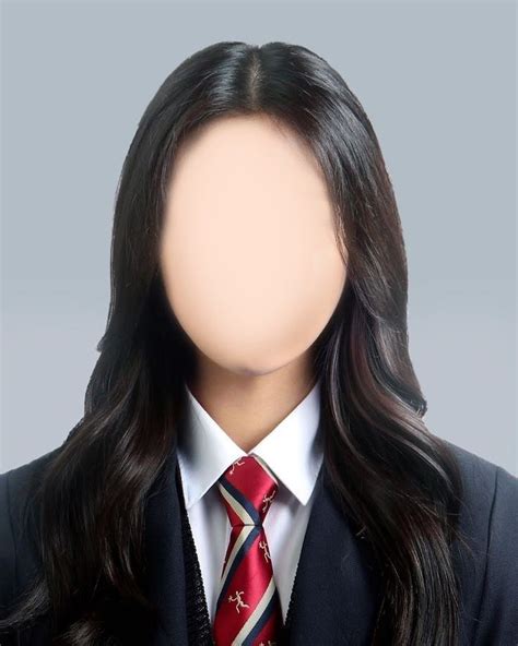Idol With No Face Formal Id Picture 2x2 Picture Id Korean Id Photo