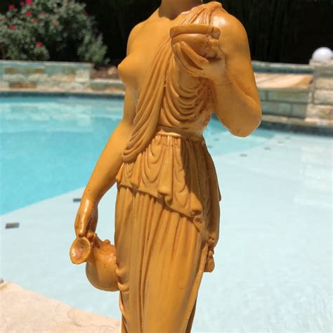 Tall Grecian Goddess Diana Sculpture Chairish