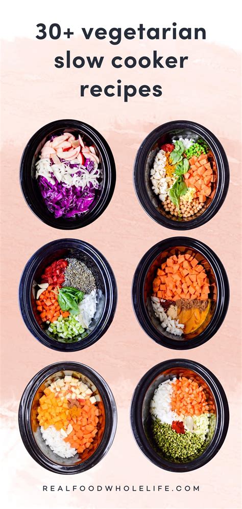 40+ effortless vegetarian slow cooker recipes